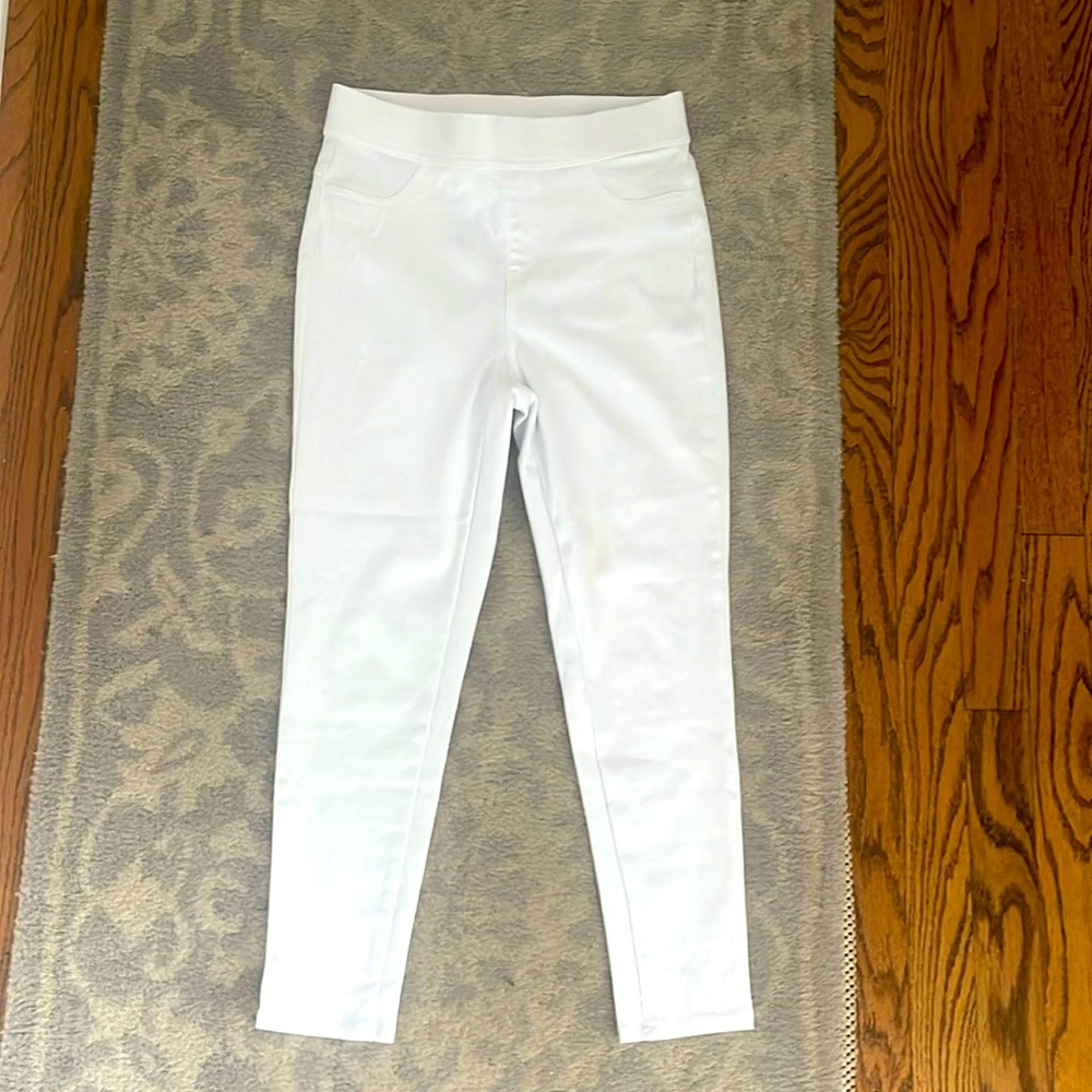 TRIED AND TRU SKINNY JEANS WHITE XS 0-2 EC